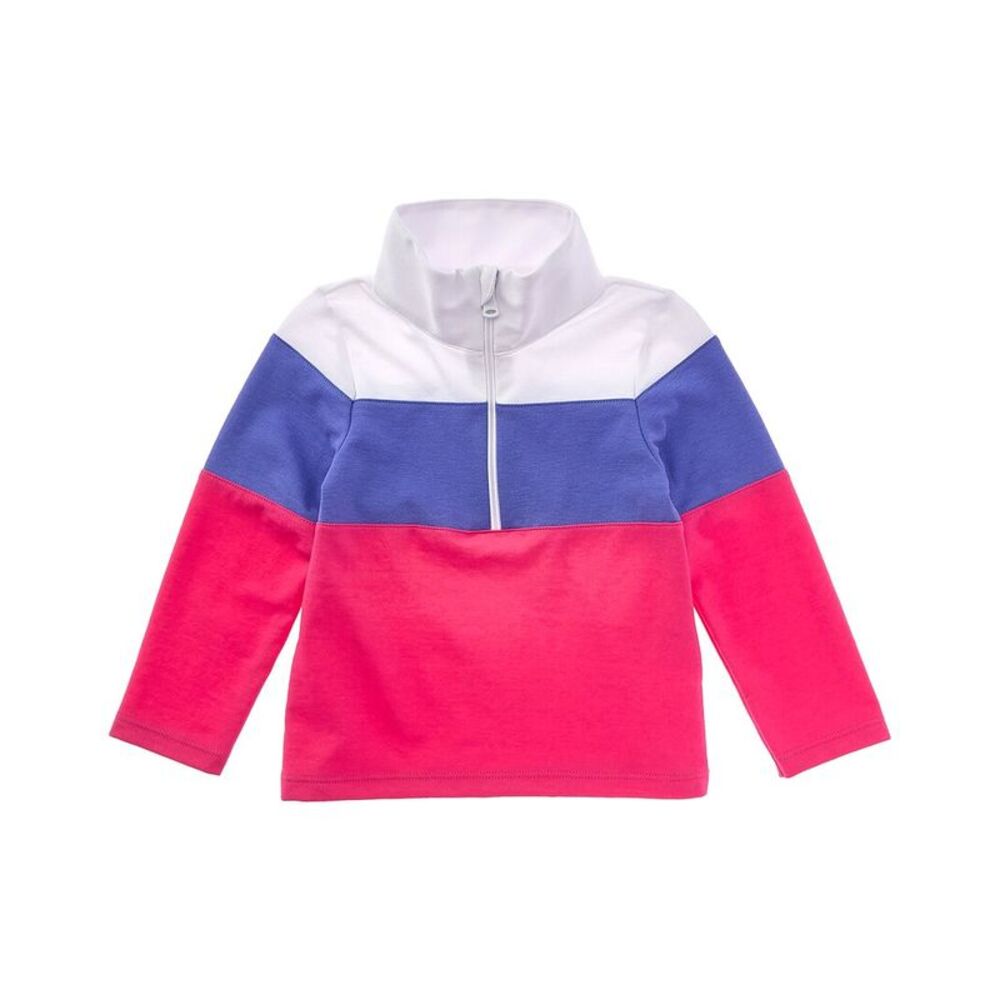 Duffield Lane Girls  Joey 1/2-Zip Pullover, White